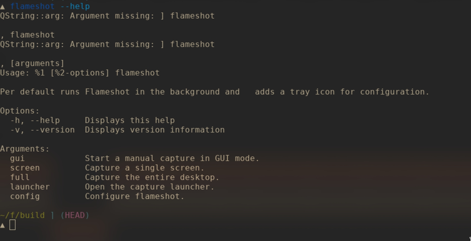 command line interface
